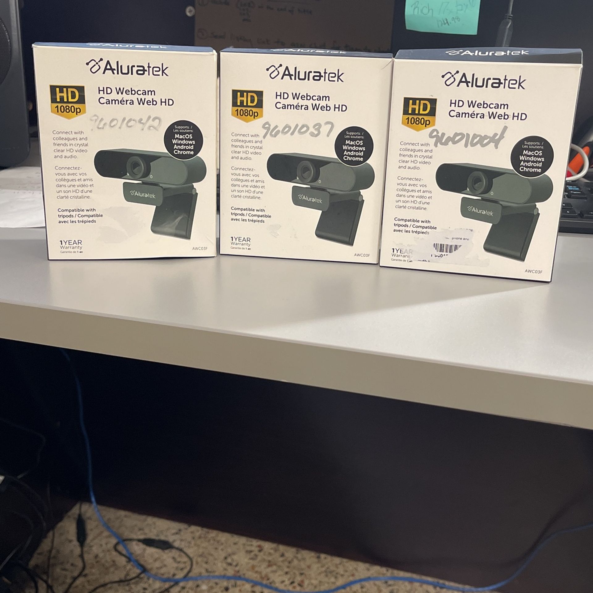 1080p HD Webcams With Built In Mic