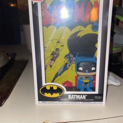 Batman Comic Cover Pop Funky