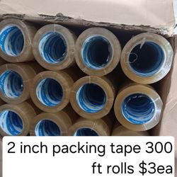 2 Inch Packing Tape- 300 Ft Rolls