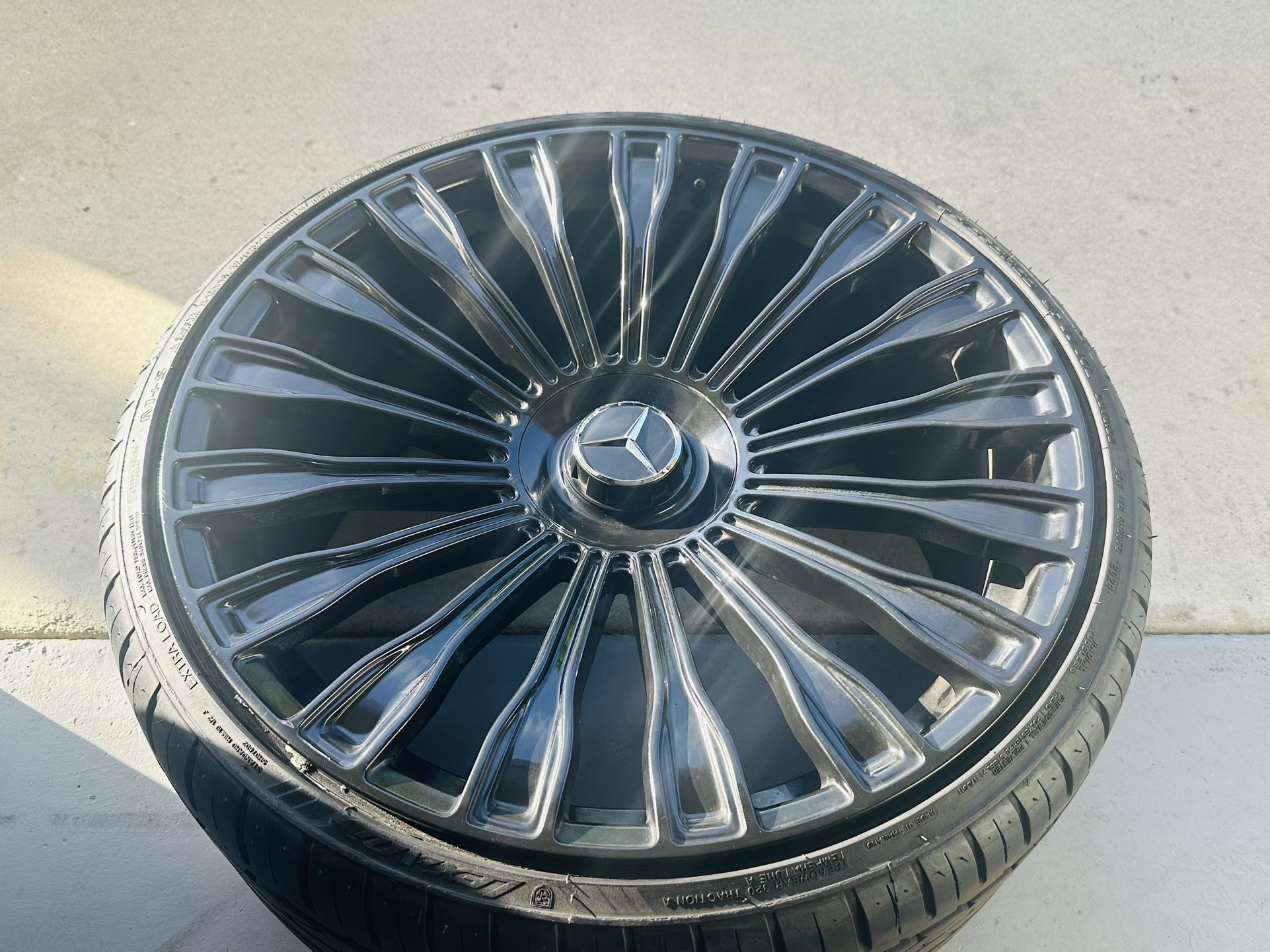 22” Mercedes Maybach Rims-great Tires.