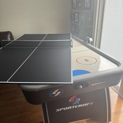Ping-pong Top and Hockey Table