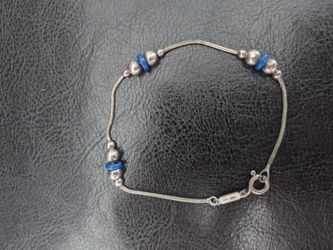 Silver Bracelet Marked 925.     