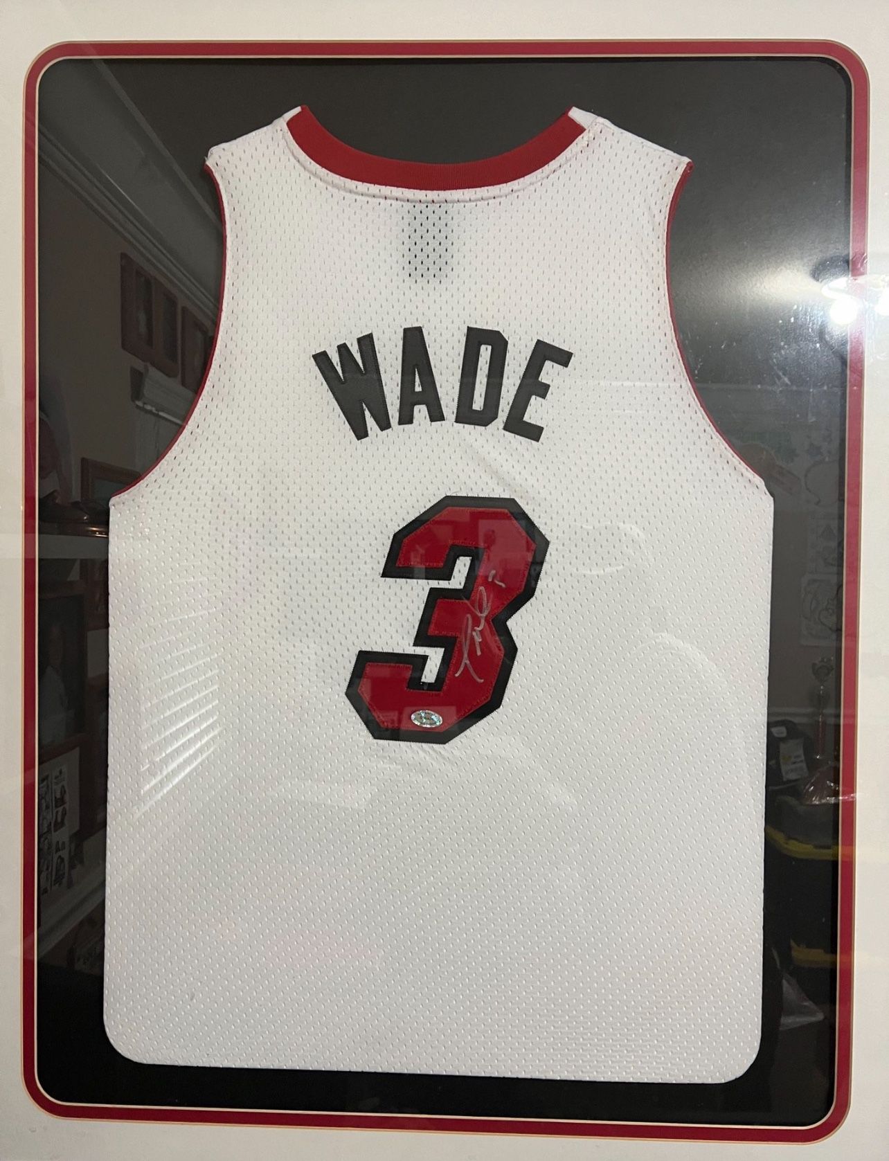 Dwyane Wade Autographed Jersey