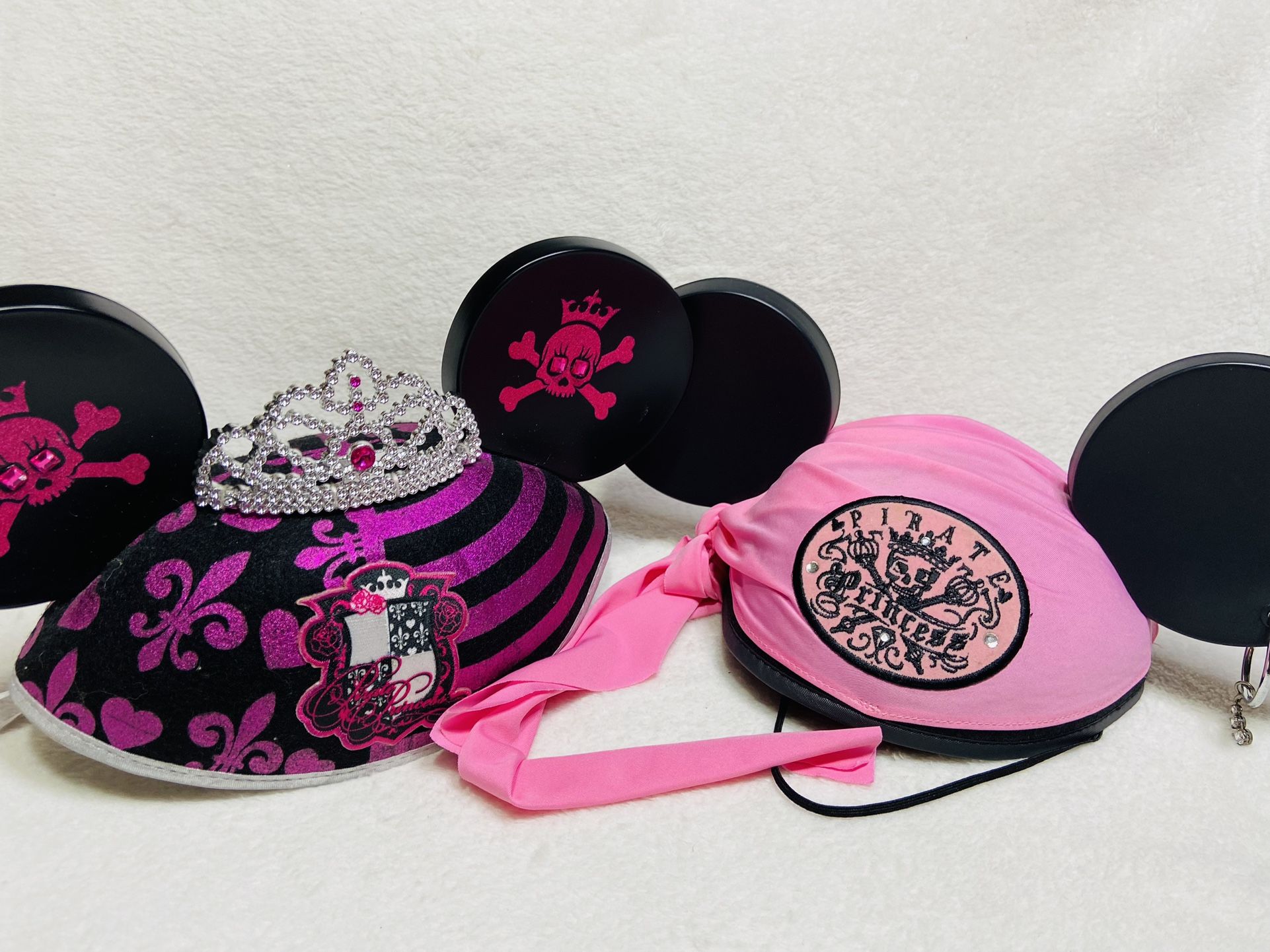 Disney Parks Pirates of the Caribbean Princess Mickey Ears Hat