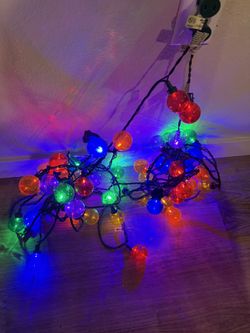 Globe Christmas Lights 2 Sets