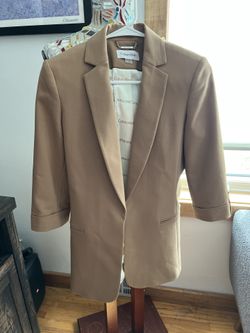 Calvin Klein Blazer Tan Color