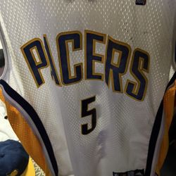 Throwback Pacers #5 Ford, Signature Jersey…