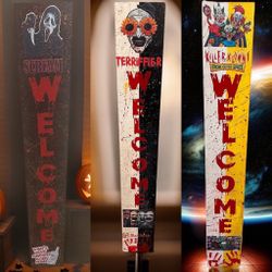 Horror Welcome Signs