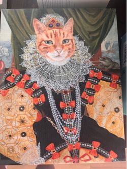 Cat Royalty canvas