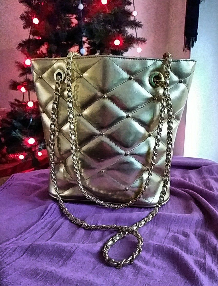Y & S original gold handbag purse