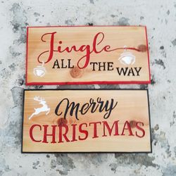 Christmas signs