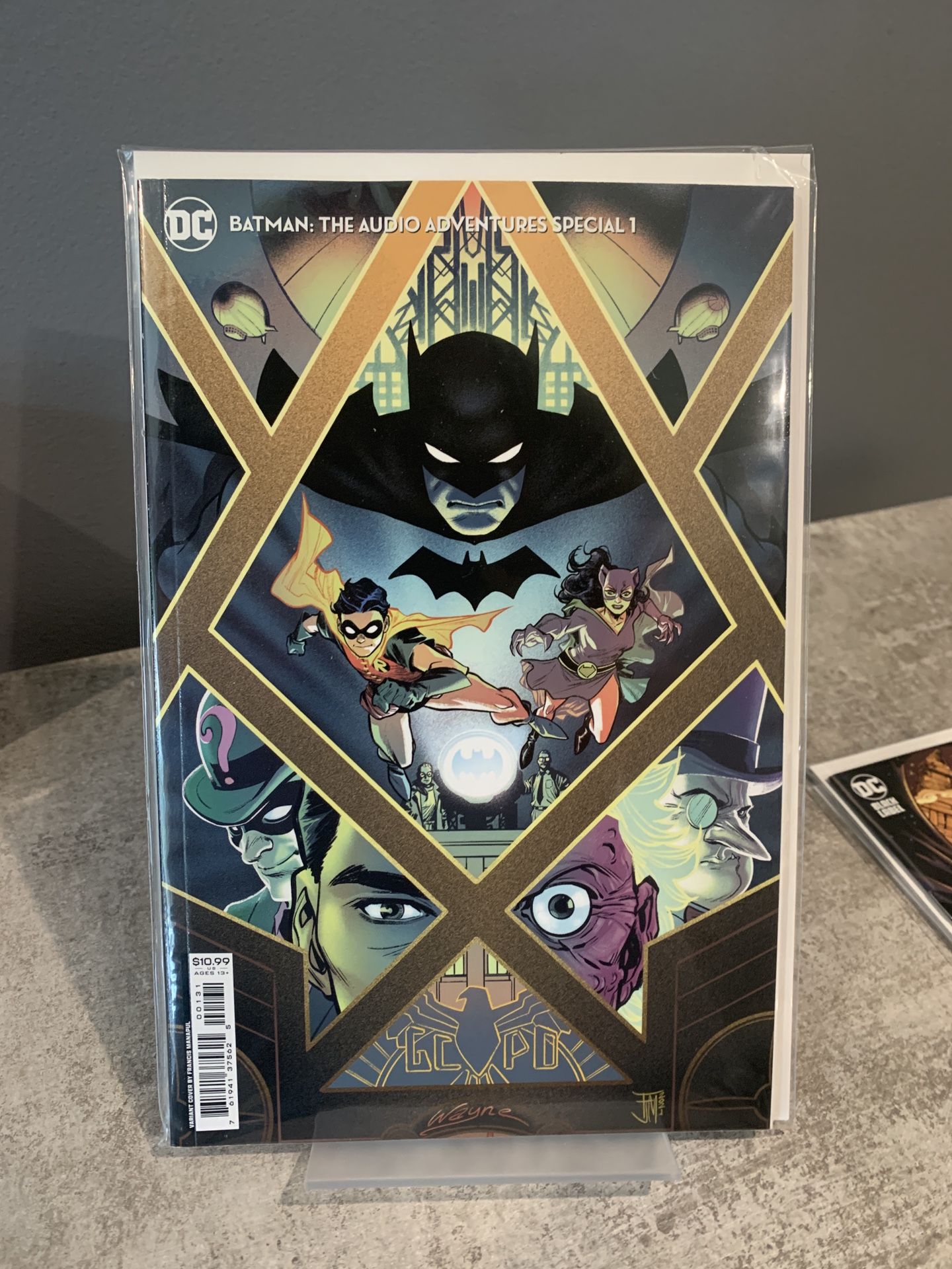 Batman: The Audio Adventures Special #1 (DC Comics, 2021) Variant Cover