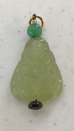Jade Buddha Pendant