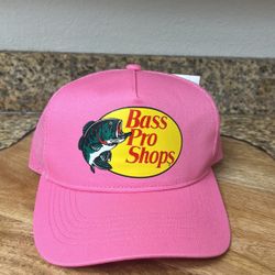 Bass Pro Shops Pink Trucker Hat