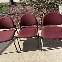 3 chairs $20 need cleaning as is