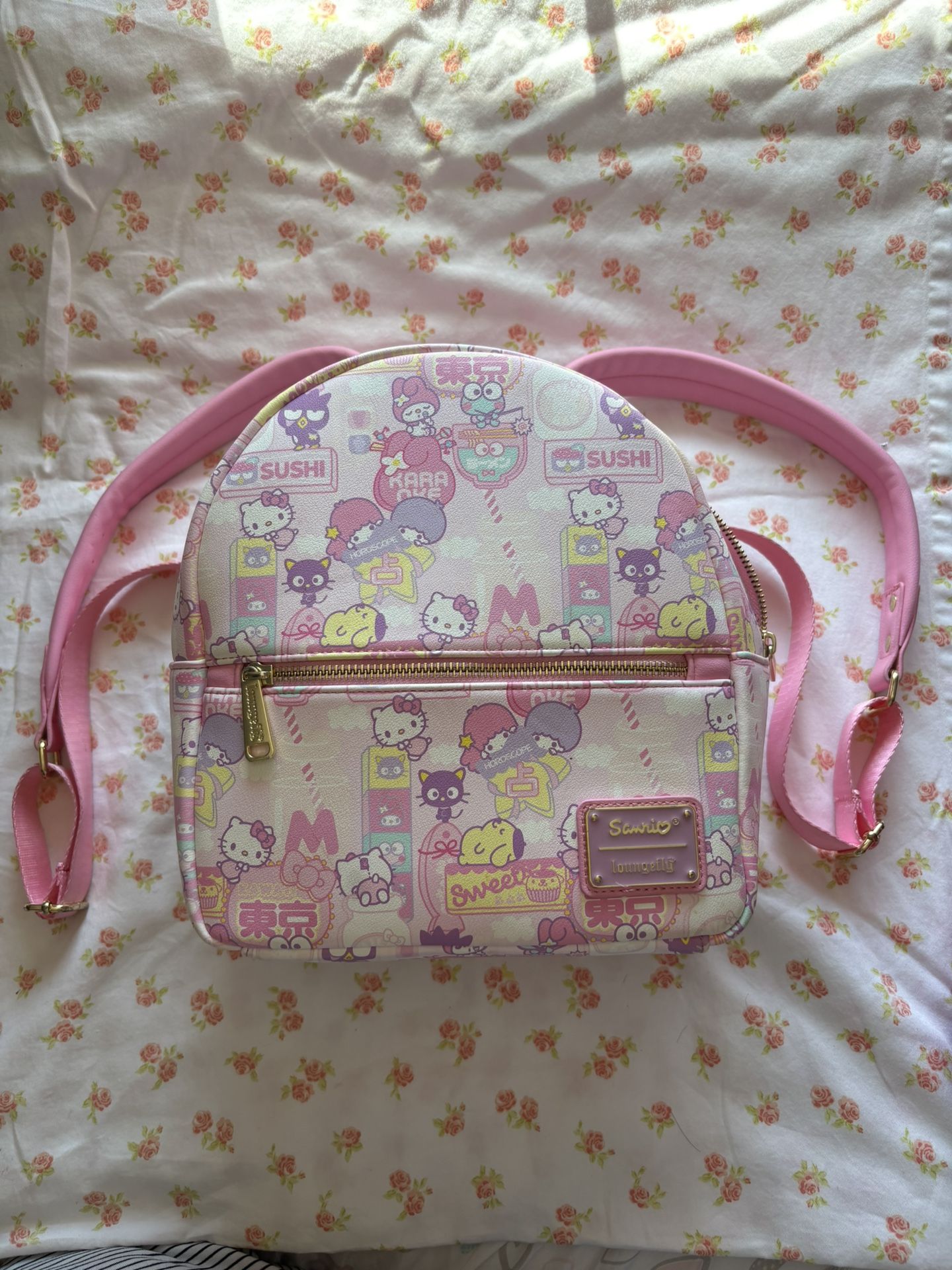Adorable pink Backpack