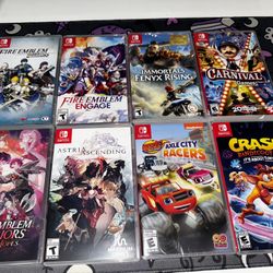 Switch Game Lot Of 8 