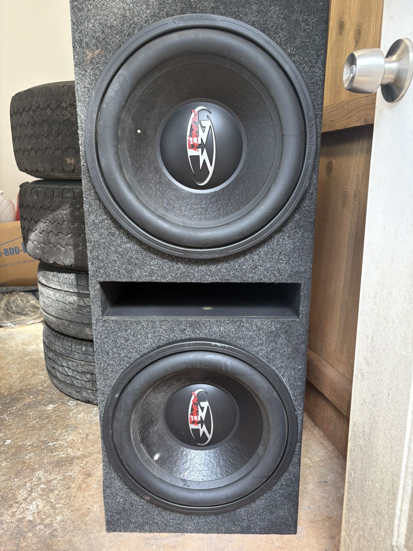 2 X 15in Subwoofers