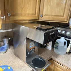 BUNN VP17-1SS Pourover Coffee Brewer with 1-Warmer, Stainless Steel, Silver, Standard