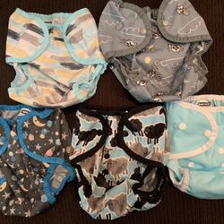 Thirsties Reusable Cloth Diapers Covers And Inserts 