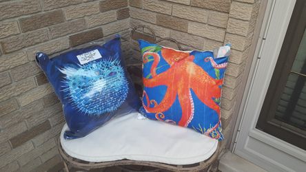Pier I outdoor new pillows