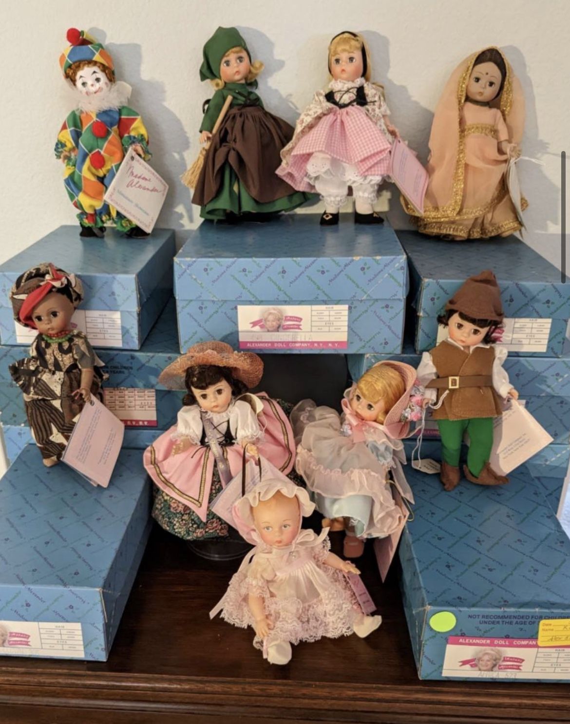 Madame Alexander Collectible Dolls Lot