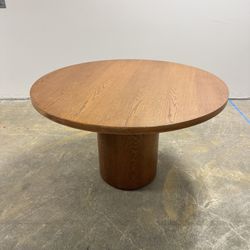 Circular Wood Table