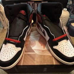 Air Jordan 1 Black Toe Reimagined 9