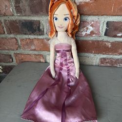 Disney Enchanted Giselle Princess Plush Doll Toy 16" RARE DisenchantedDisney