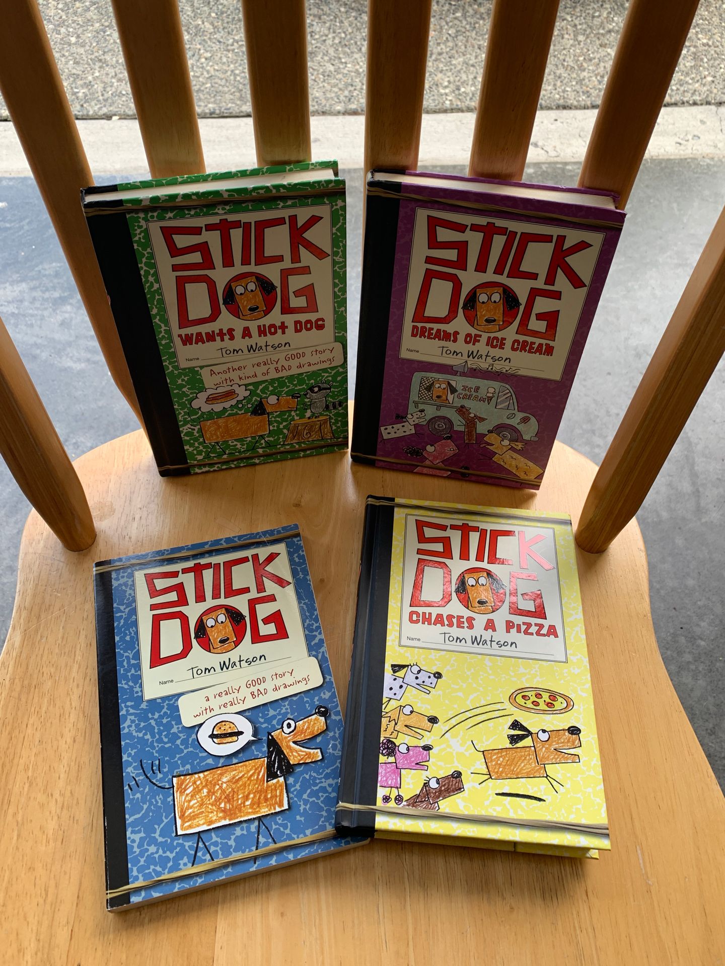 4 stick dog books