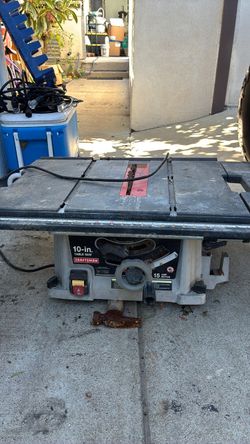 Craftsman 10in table saw