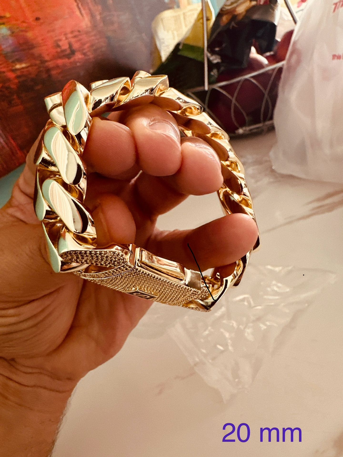Manilla Cubana 14k