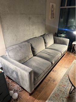 3 seater gray sofa