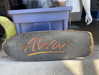Original 1979 Tony Alva Skate Board