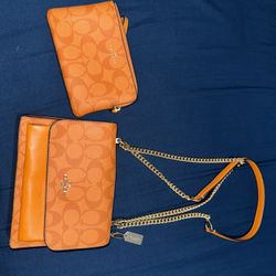 Coach Purse & Wristlet