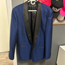 Blue Men’s Sports Coat/ Jacket 