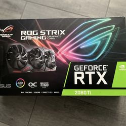 ASUS ROG Strix NVIDIA GeForce RTX 2080 TI OC 11GB GDDR6 Graphics Card...