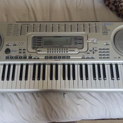 Casio WK-3200 76-Key Keyboard + Sustain Pedal – Fully Working
