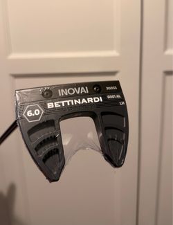 NEW Left Handed Bettinardi INOVAI 6.0 Putter - 34” (Jumbo Grip & Headcover)