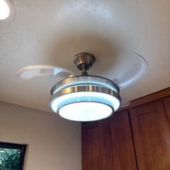 Two Light Fans w/ Remote Controls