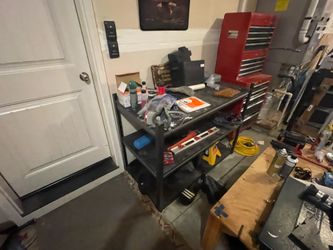 Heavy duty shelves x2