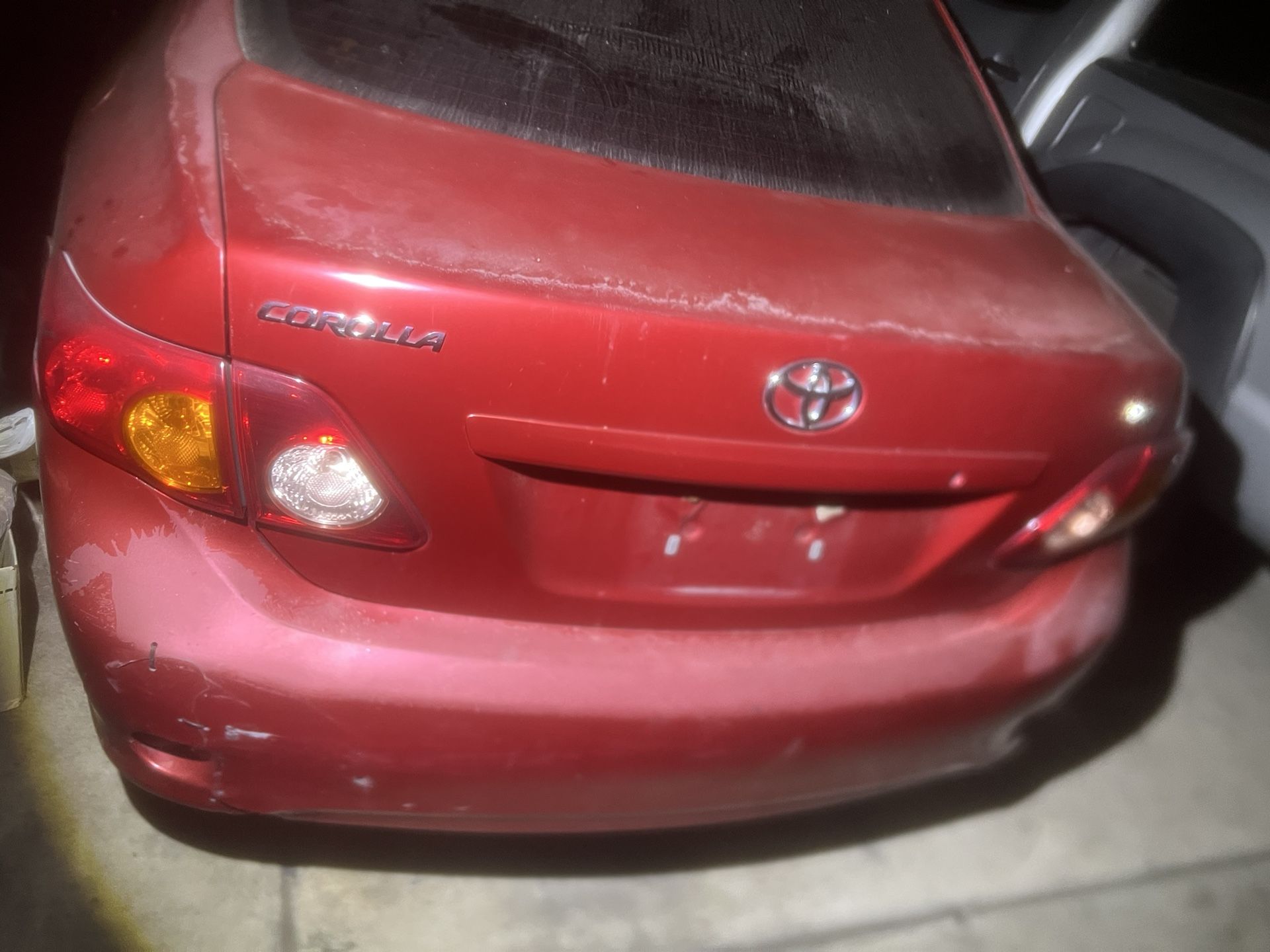 2009 -2011 Toyota Corolla Tailgate 