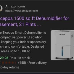 Bicepos Dehumidifier 