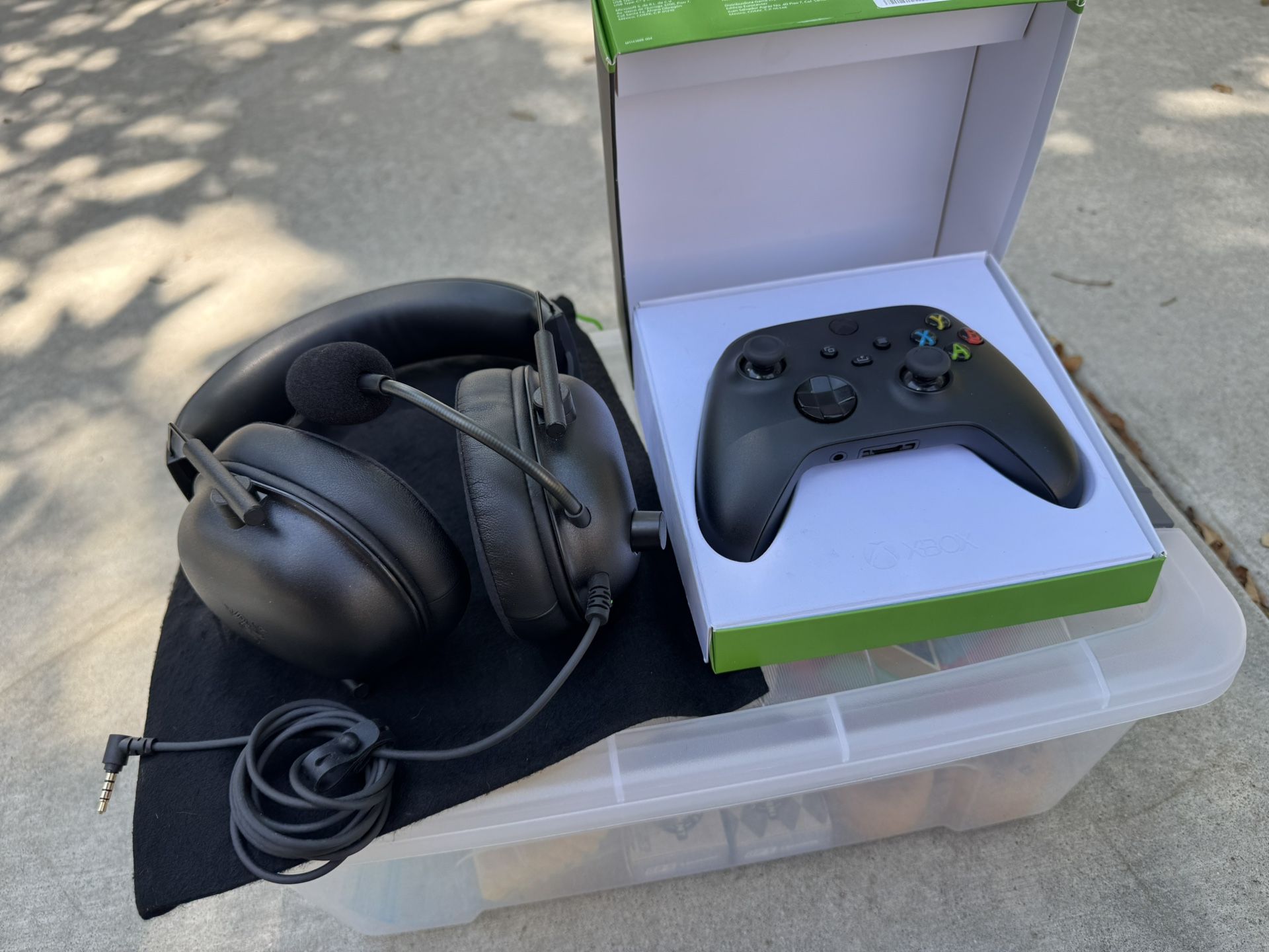 Xbox Controller and Headset !