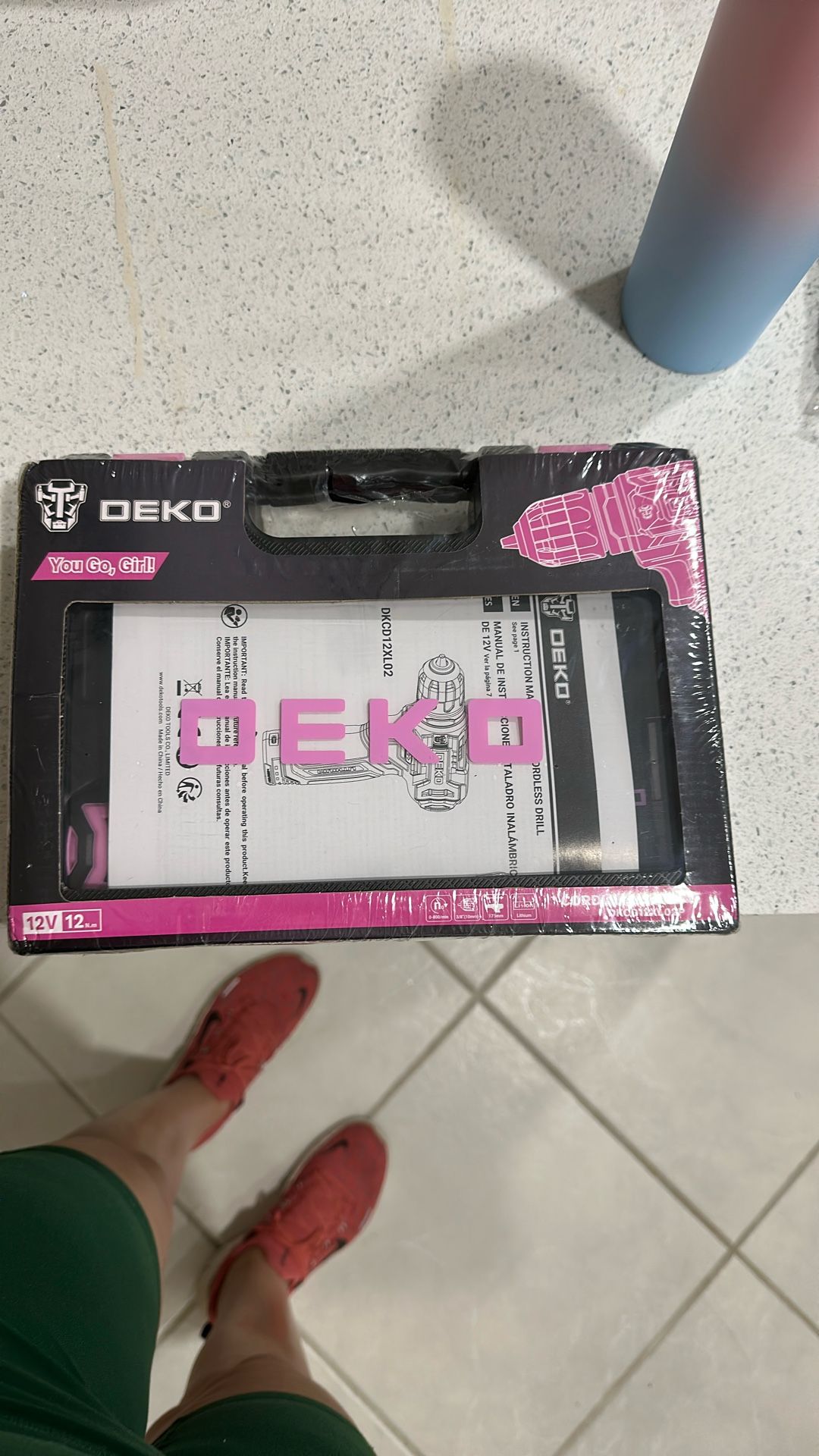 Pink Power Drill