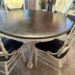 Dining room Table & 4 Matching Chairs.  