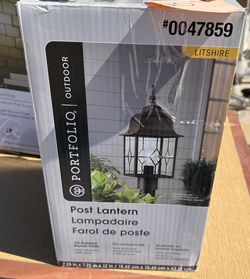 Outdoor Post Lantern 