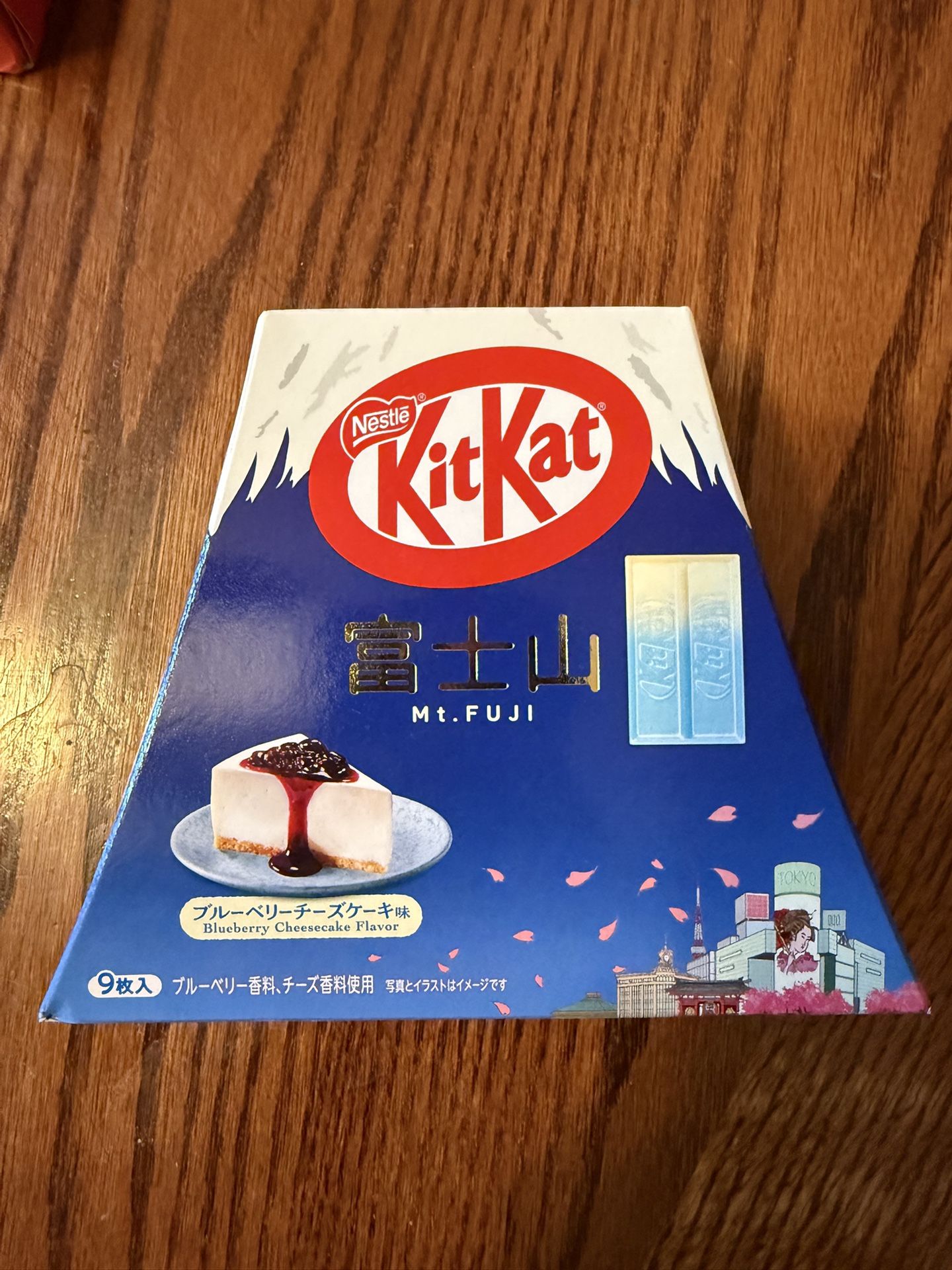 Mt. Fuji Blueberry Cheesecake Kit Kat flavor, Japan Exclusive U.S.A SELLER (CA)