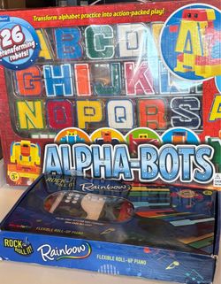 transform alpha bots and rolled up piano
