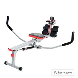 Rowing Machine w/ Adjustable Resistance